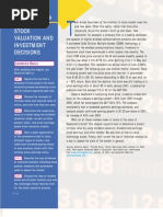 Download stock valuation and investment decisions chapter 8 - cfa by share7575 SN3157436 doc pdf
