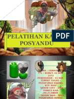 PELATIHAN KADER POSYANDU