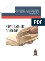 Catalogo de Delitos Penales