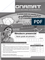 6P Simulacro Presencial-II 17conamat