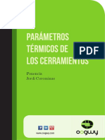 Parametros Termicos de Los Cerramientos