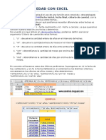 Calcular La Edad Con Excel