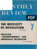 Ruy Mauro Marini - Brazilian Interdependence and Imperialist Integration