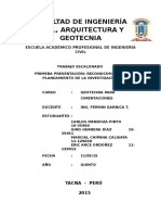 Reconocimiento de Zona de Estudio (Inclan)