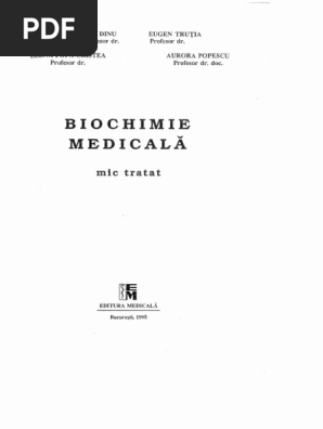 Biochimie Medicala | PDF