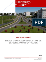 Note D'expert Impact Taxe de Séjour Roissy-en-France PDF