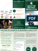 Business Analytics Brochure 2015