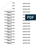 Sp. Locations Program Offerings - Labels for Shopping Cart