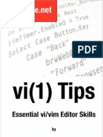 VI Tips - Essential Vi/vim Editor Skills