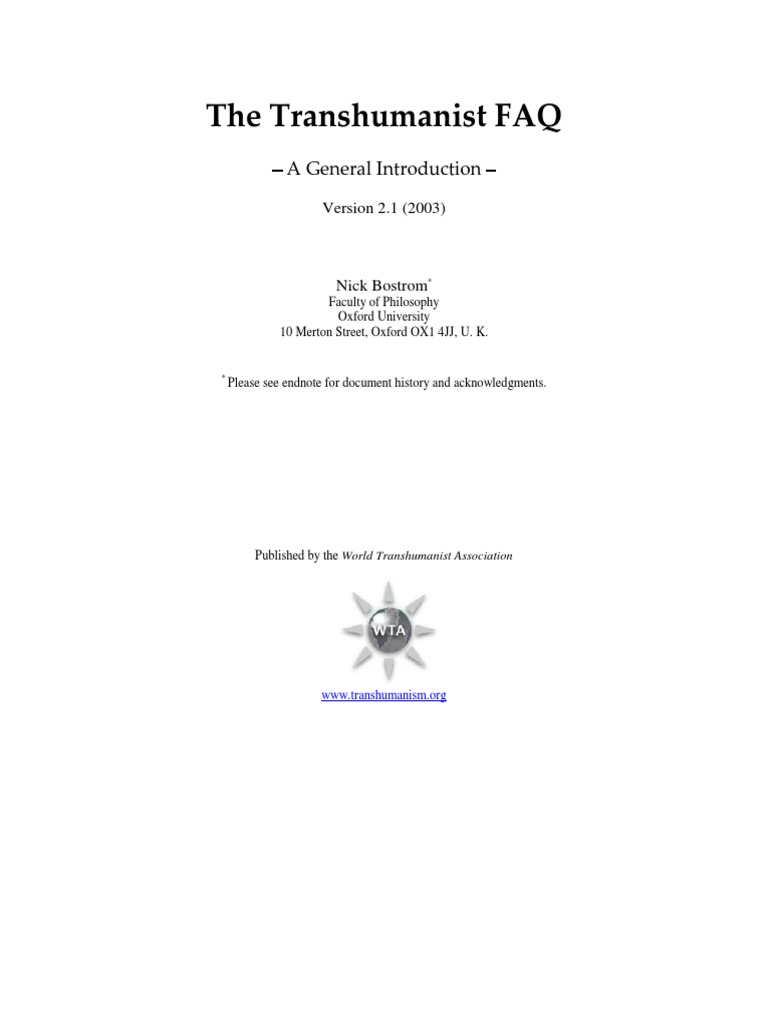Version 2.1 (2003) : Faculty of Philosophy Oxford University 10 Merton ...