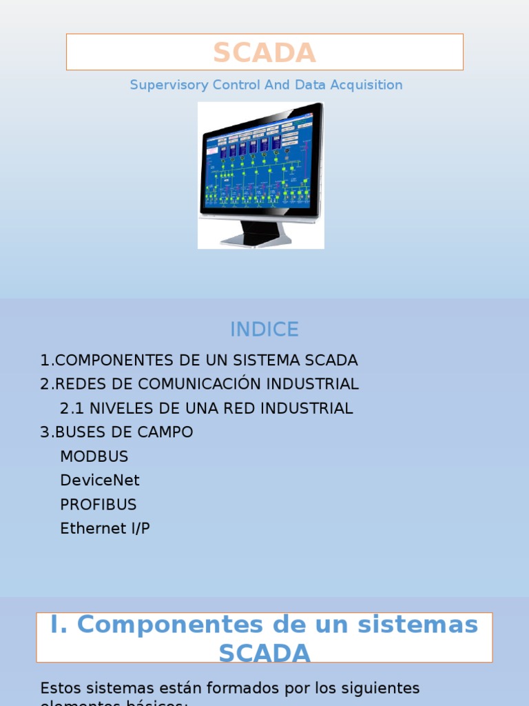 Scada | PDF | Scada | Red de computadoras
