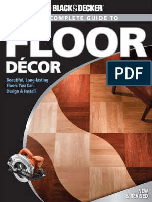 Black Decker The Complete Guide To Floor Decor Flooring Tile