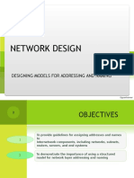 Network Design Addressing