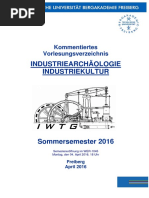 Vorlesungsverzeichniss SS 2016