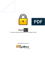 HackNEX Ethical Hacking Workshop Proposal