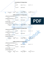 Differentiation & Integration Test