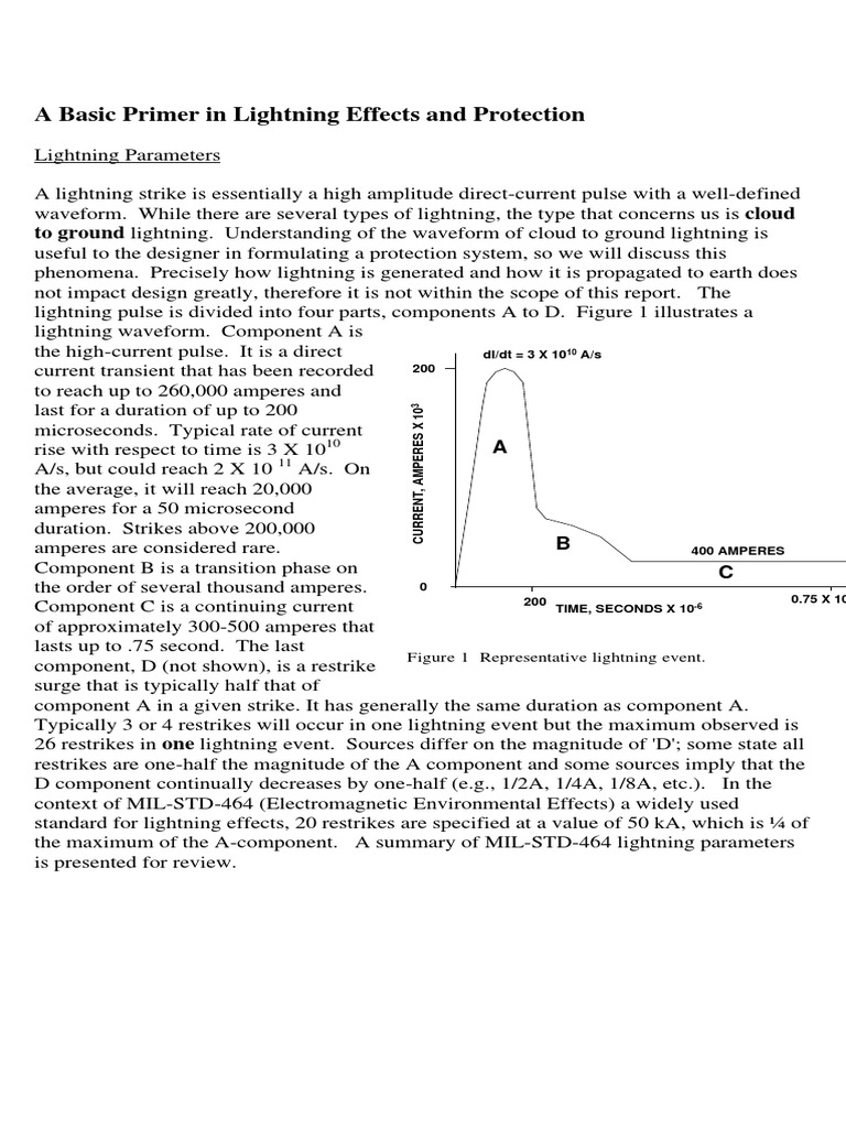 Understanding Lightning Effects and Protection | PDF | Lightning ...