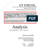 Analysis Gtstrudl