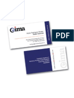 Cima - Carte Visite