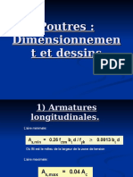 Poutres-Dimensionnement Et Dessin