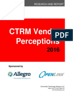 2016 Vendor Perception Report