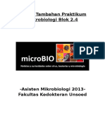 Materi Tambahan Praktikum Mikrobiologi Blok 2.4