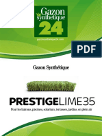 Gazon Synthetique Prestige Lime 35 - Gazonsynthetique24