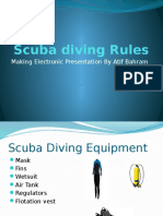Atif Bahram Scuba Diving Rules