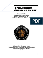 Modul I Praktikum Pemrograman Lanjut