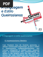 A Linguagem Queirosiana