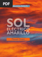 Sol Eléctrico Amarillo, de Manuel Onetti