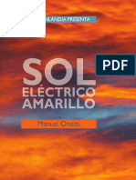 Sol Eléctrico Amarillo, de Manuel Onetti