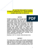 Aplikasi Simulator - Sistem - Pencampur - Warna - Otomati