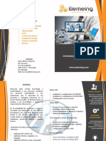 Brochure Integración Tecnología