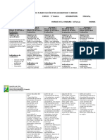 MATRIZ DE PLANIFICACIÓN POR ASIGNATURA Y UNIDAD Historia 5°