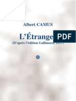 A. Camus - L'Étranger