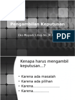 Pengambilan Keputusan