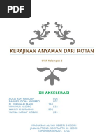 Kerajinan Anyaman Dari Rotan