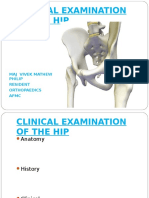 Clinical Hip Examination