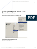 Relación de Confianza Entre 2 Dominios Independientes