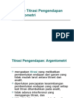 Titrasi-Argentometri