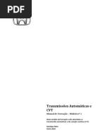 Manual de Formação Transmissões Automáticas e CVT