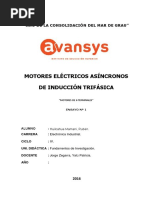 Motores Eléctricos Asíncronos 