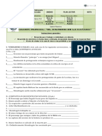 Evaluación SEPTIMOS Terror Bajo Tierra