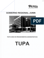 Texto Único de Procesos Administrativos - TUPA