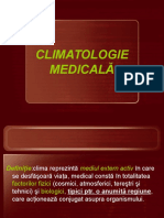 CLIMATOLOGIE-MEDICALĂ