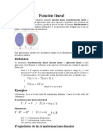 Transformaciones Lineales