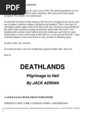 Pilgrimage To Hell Death Lands Series Book 01 Deathlands