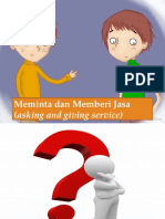 Meminta Dan Memberi Jasa