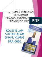 Huraian Senarai Semak Instrumen PBPPP